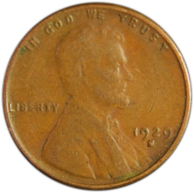 1929-S Lincoln Cent Extremely Fine