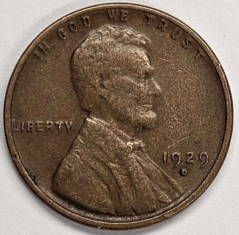 1929-D Lincoln Cent . . . . Extremely Fine