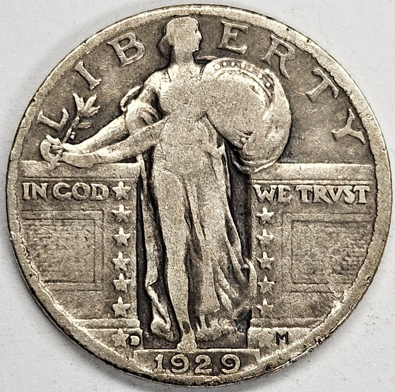 1929-D Standing Liberty Quarter . . . . Very Fine