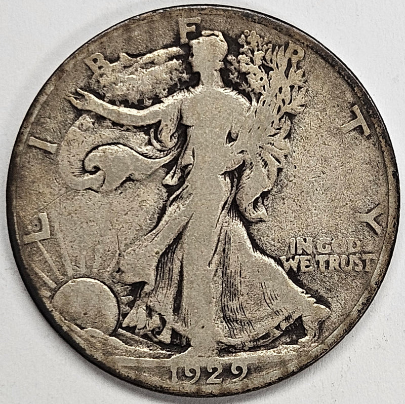 1929-S Walking Liberty Half . . . . Very Good