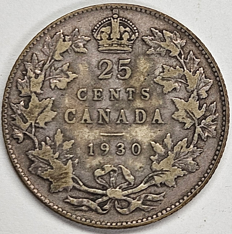 1930 Canadian Quarter . . . . Extremely Fine