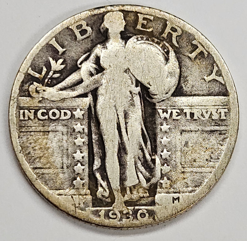 1930 Standing Liberty Quarter . . . . Good