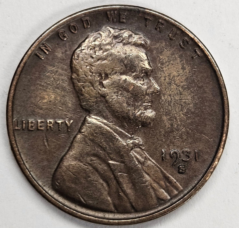 1931-S Lincoln Cent Extremely Fine