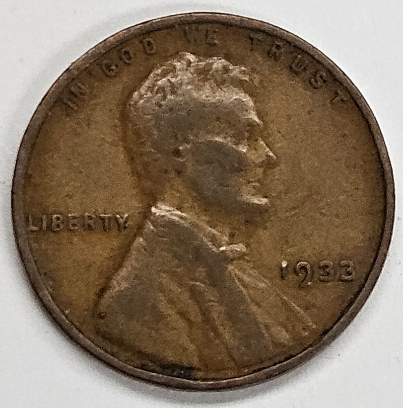 1933 Lincoln Cent Good