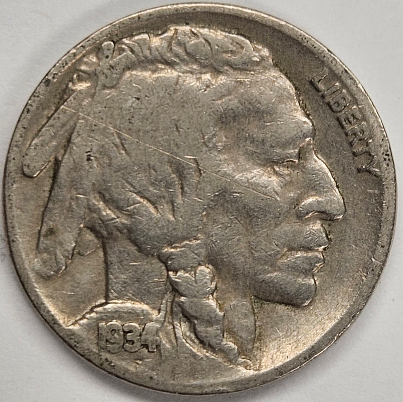 1934 Buffalo Nickel . . . . Very Good