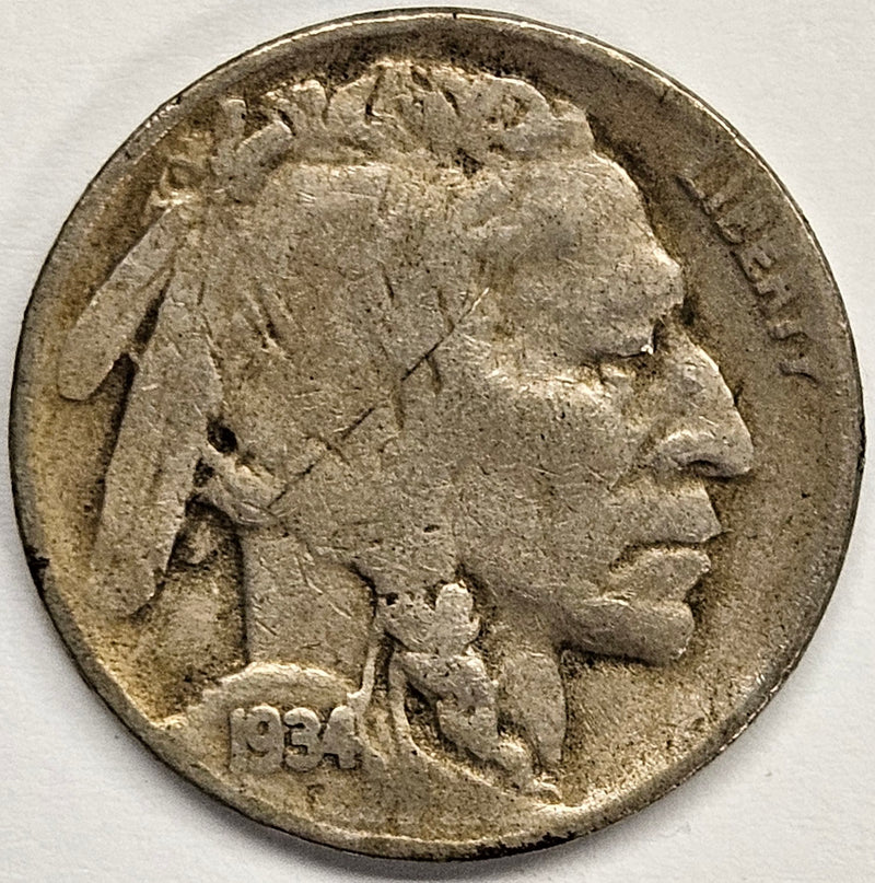 1934-D Buffalo Nickel . . . . Very Fine