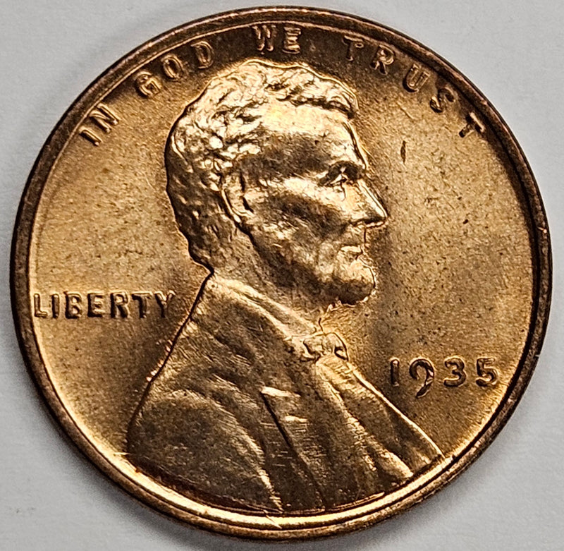 1935 Lincoln Cent . . . . Choice BU Red