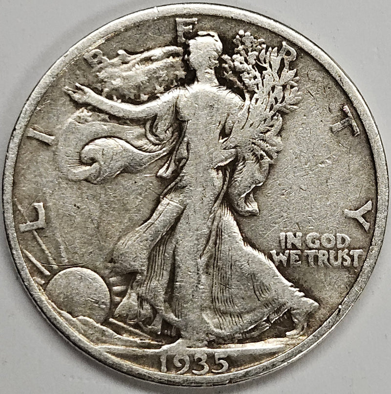 1935 Walking Liberty Half . . . . Fine/VF