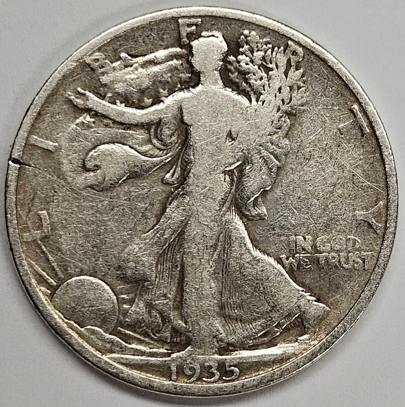 1935 Walking Liberty Half . . . . Fine