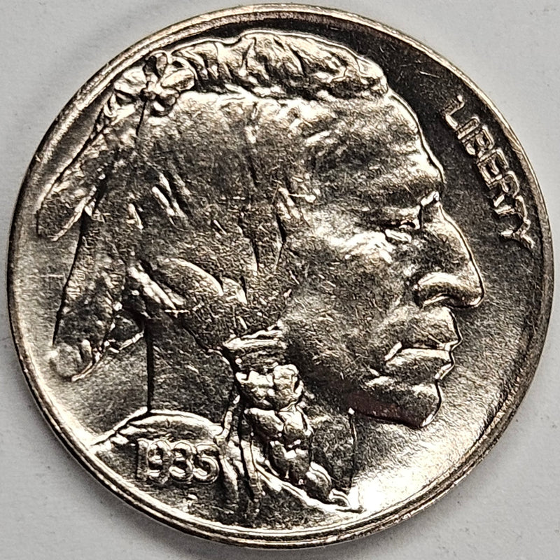 1935-D Buffalo Nickel . . . . Choice Brilliant Uncirculated