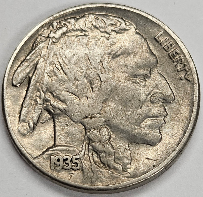 1935-S Buffalo Nickel . . . . Choice About Uncirculated