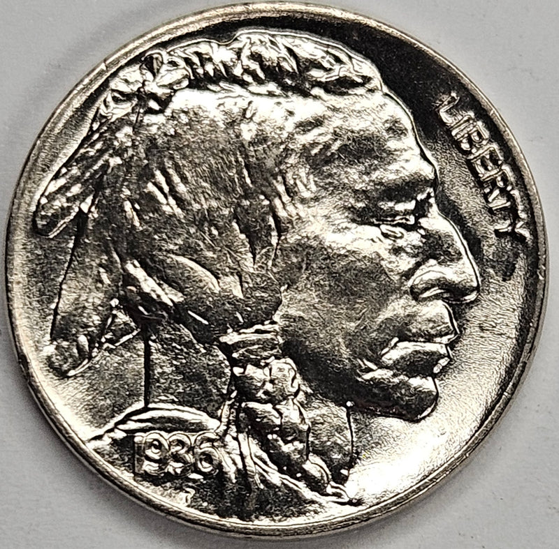 1936 Buffalo Nickel . . . . Gem Brilliant Uncirculated