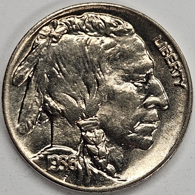 1936 Buffalo Nickel . . . . Superb Brilliant Uncirculated