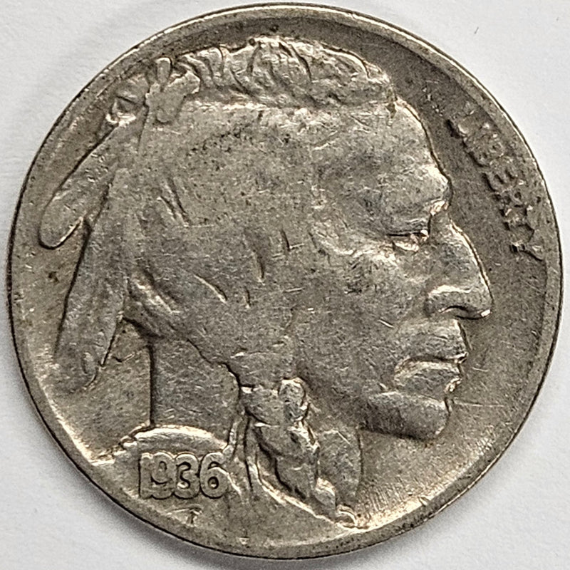 1936 Buffalo Nickel . . . . Very Good