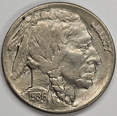 1936-S Buffalo Nickel Select Brilliant Uncirculated