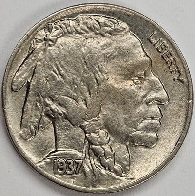 1937 Buffalo Nickel Choice Brilliant Uncirculated