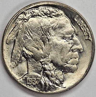 1937 Buffalo Nickel Gem Brilliant Uncirculated