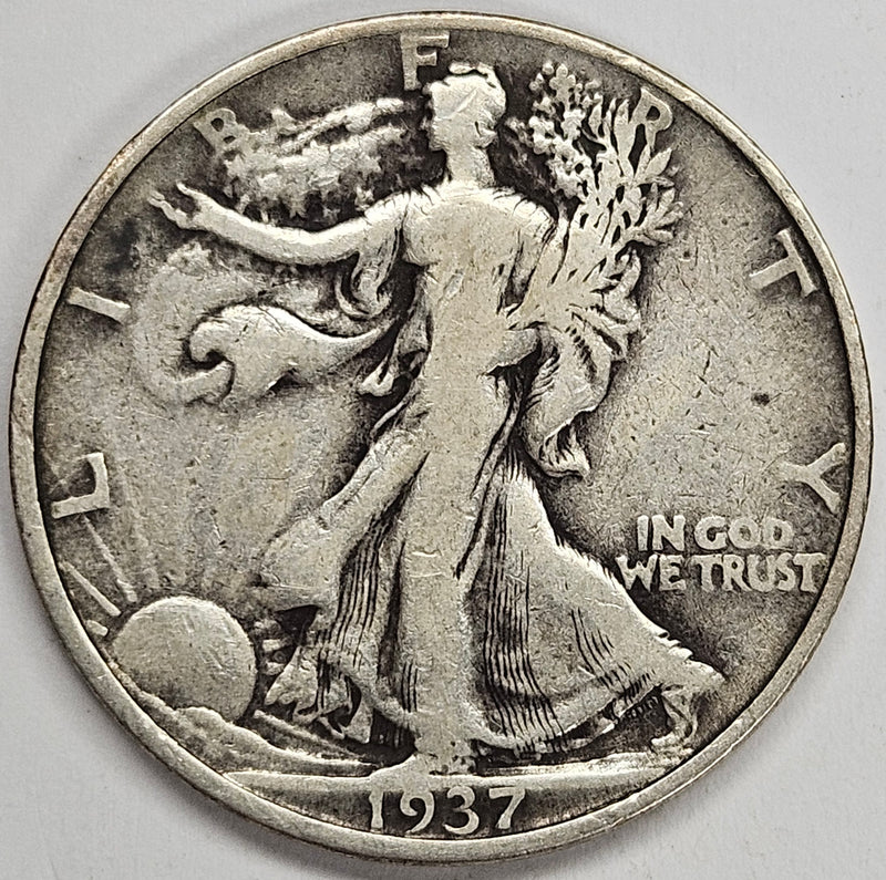 1937-S Walking Liberty Half . . . . Very Fine