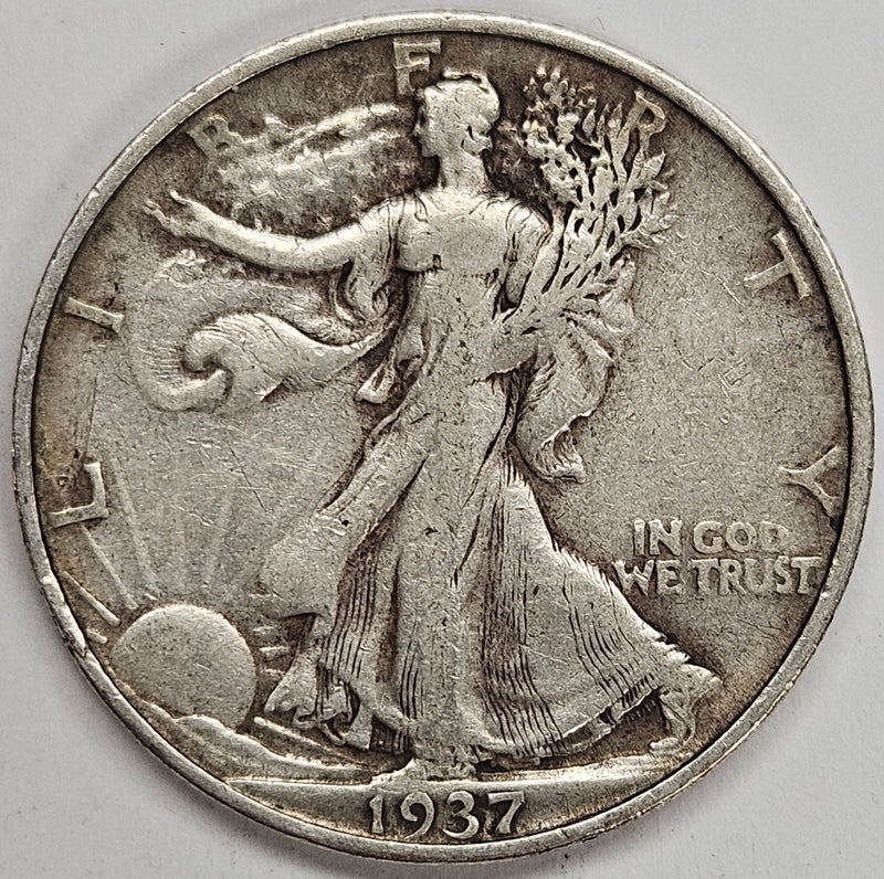 1937-S Walking Liberty Half . . . . Extremely Fine