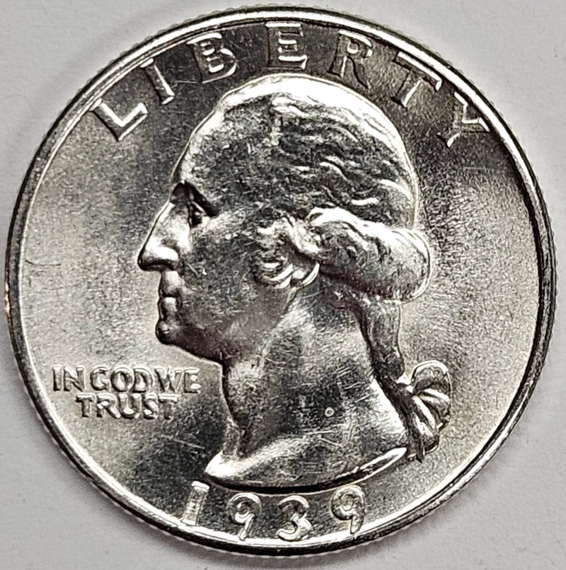 1939-D Washington Quarter . . . . Choice Brilliant Uncirculated