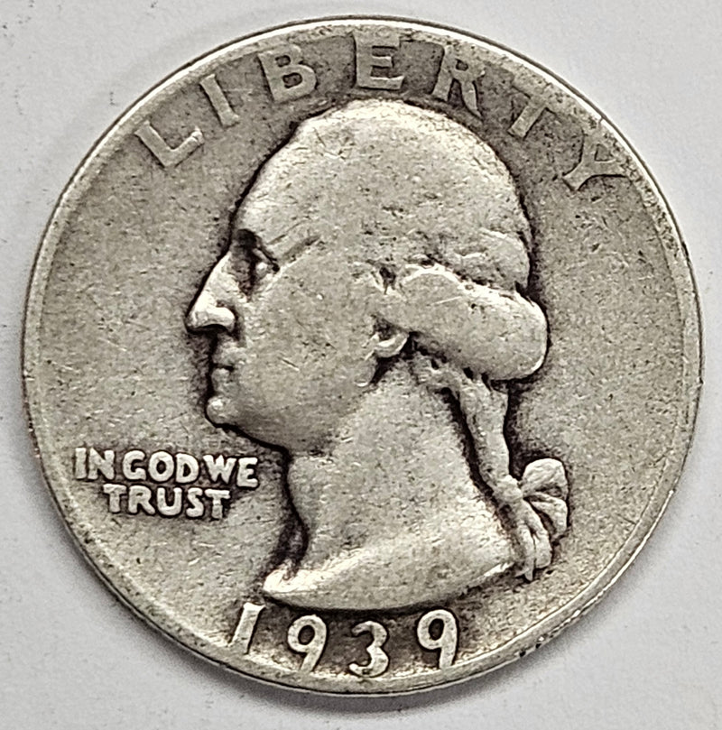 1939-D Washington Quarter . . . . Good