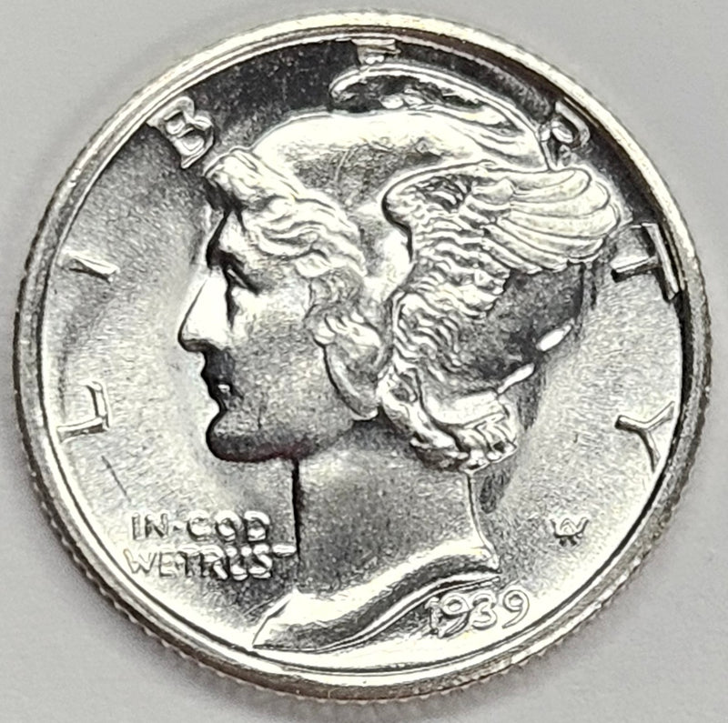 1939-S Mercury Dime . . . . Gem Brilliant Uncirculated