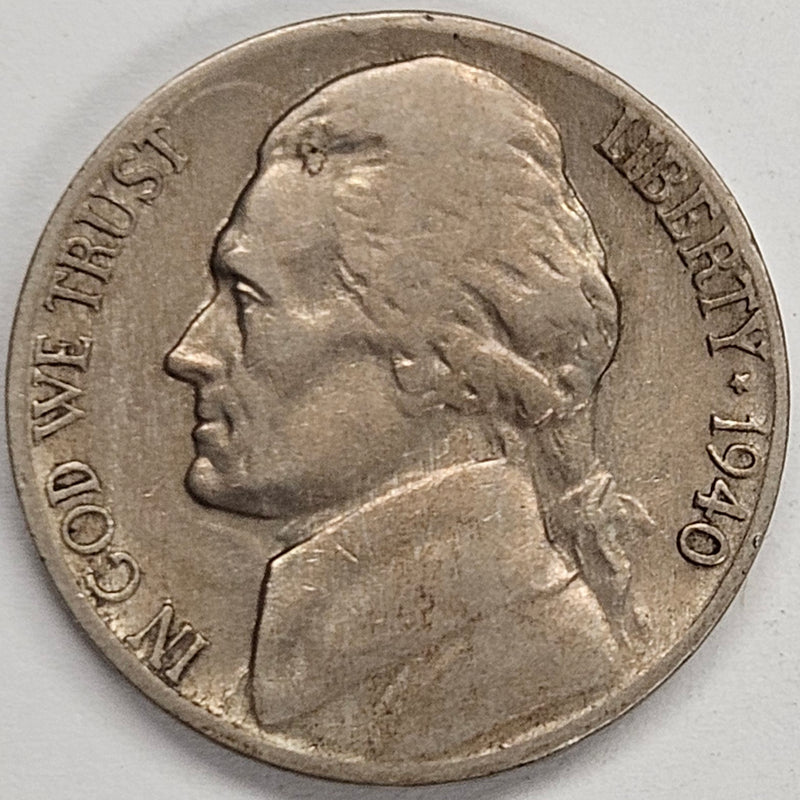 1940-S Jefferson Nickel . . . . Extremely Fine