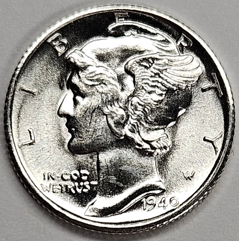 1940-S Mercury Dime . . . . Gem Brilliant Uncirculated