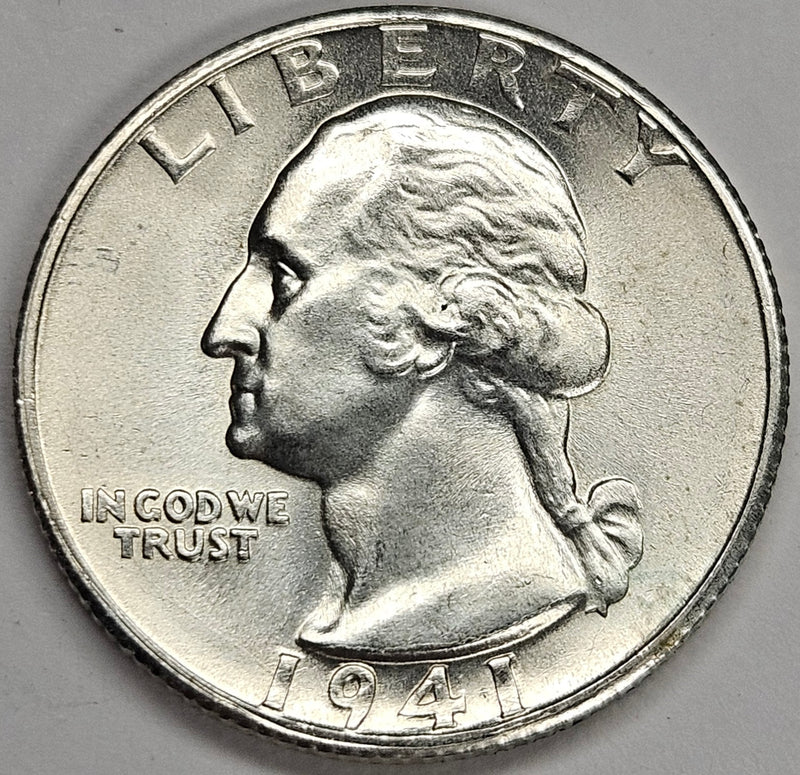 1941-D Washington Quarter . . . . Choice Brilliant Uncirculated