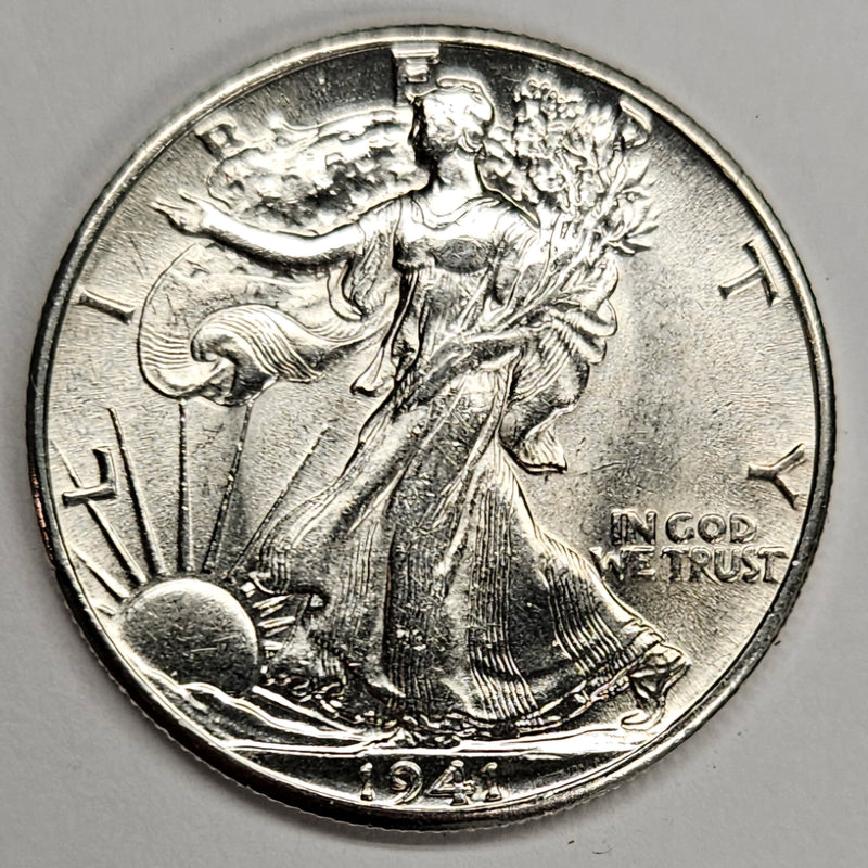 1941 Walking Liberty Half . . . . Brilliant Uncirculated