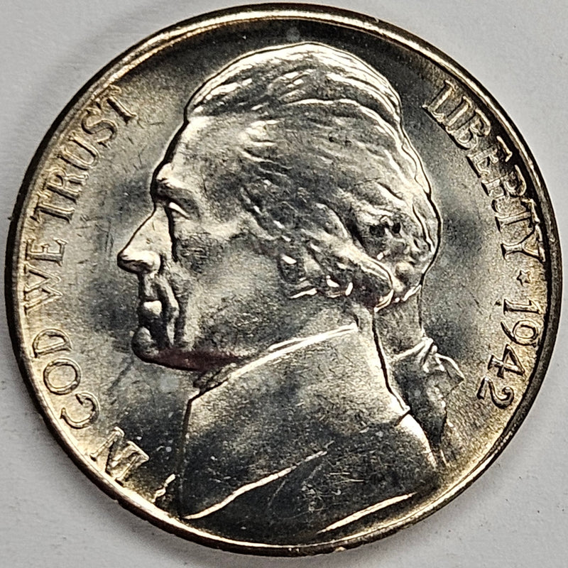 1942-S Jefferson Nickel . . . . Gem Brilliant Uncirculated