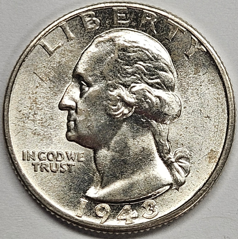 1943-D Washington Quarter . . . . Choice Brilliant Uncirculated