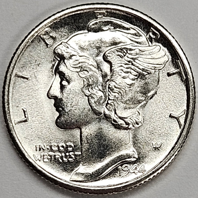 1944-S Mercury Dime . . . . Gem Brilliant Uncirculated