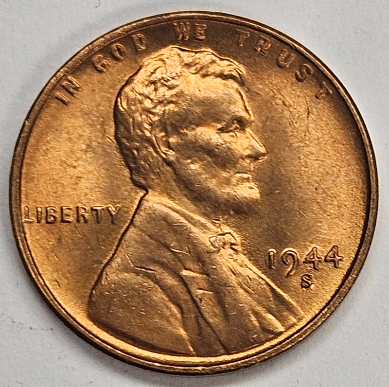 1944-S Lincoln Cent . . . . Brilliant Uncirculated