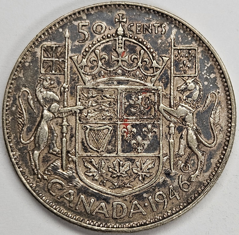 1946 Canadian Half . . . . Extremely Fine