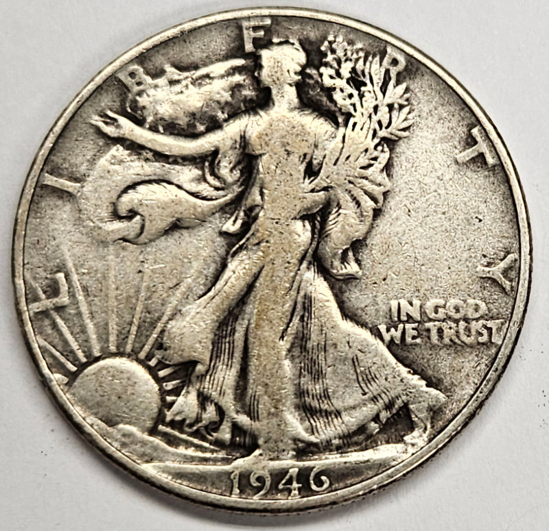 1946 Walking Liberty Half Very Good