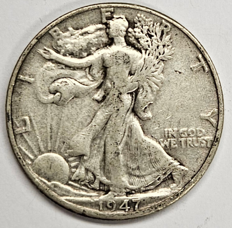 1947-D Walking Liberty Half Very Good