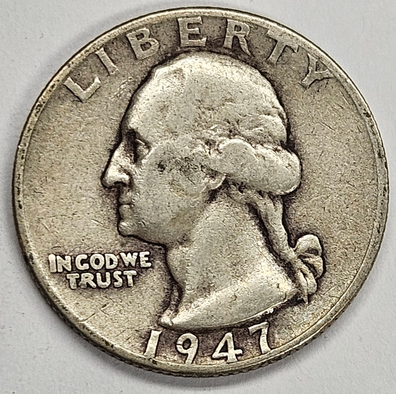 1947 Washington Quarter Very Good