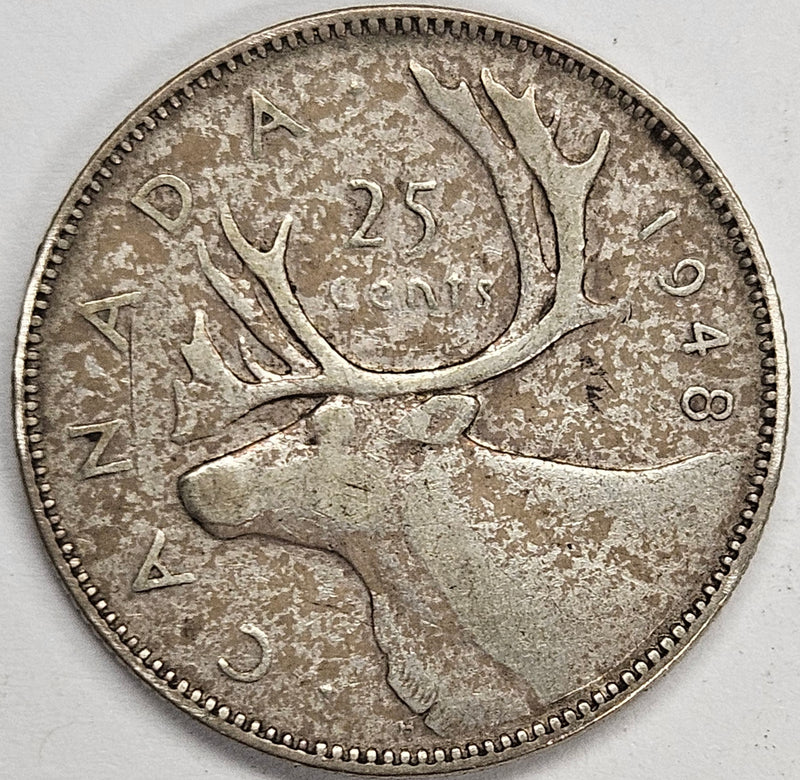 1948 Canadian Quarter . . . . Very Fine