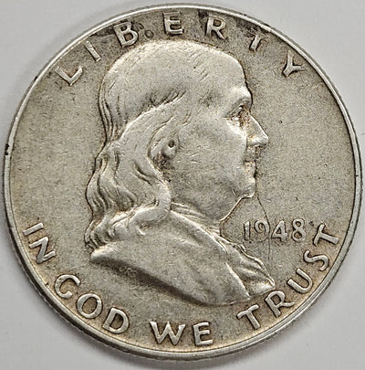 1948 Franklin Half Very Good