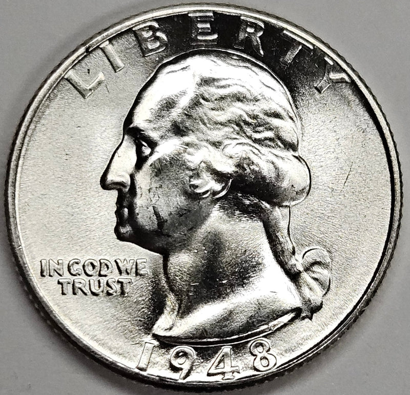 1948-D Washington Quarter . . . . Brilliant Uncirculated