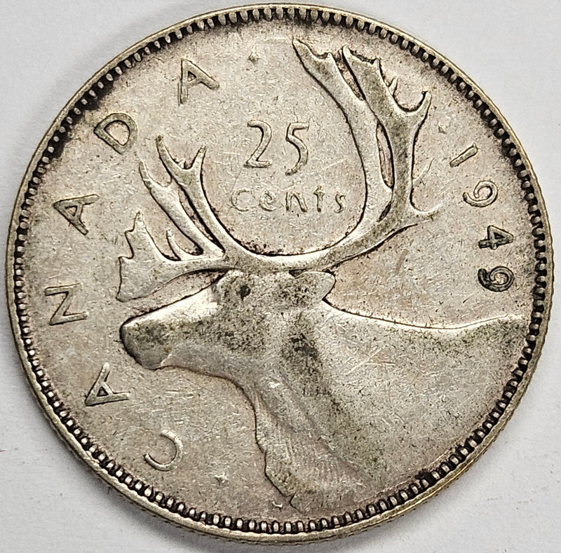 1949 Canadian Quarter . . . . Very Fine