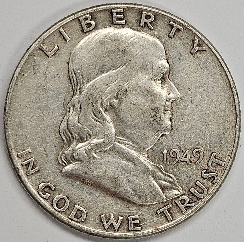 1949 Franklin Half Very Good