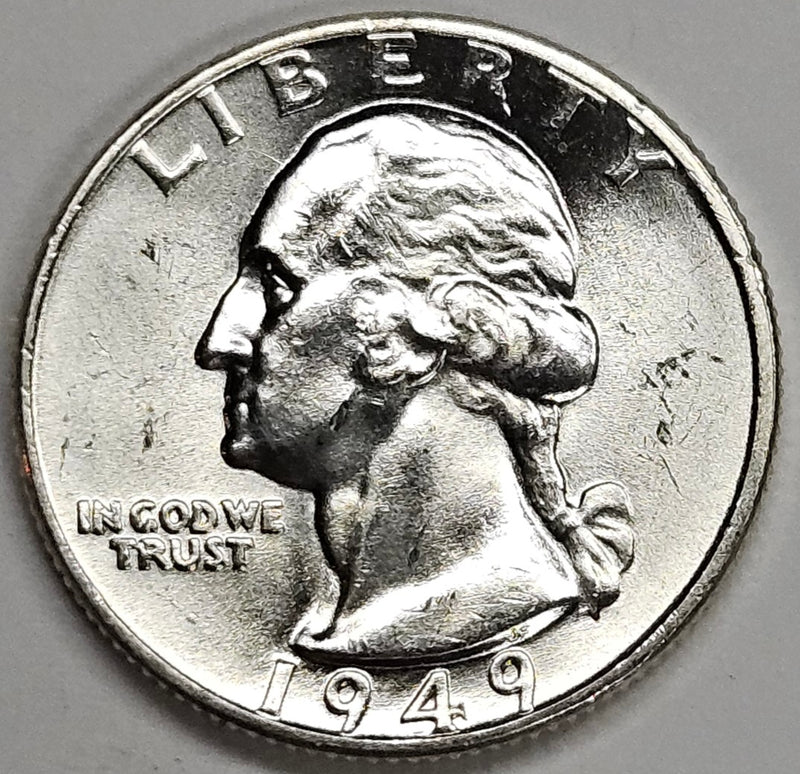 1949 Washington Quarter . . . . Brilliant Uncirculated