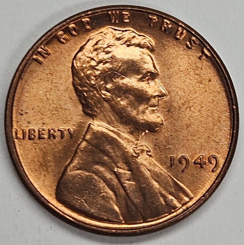 1949 Lincoln Cent Brilliant Uncirculated