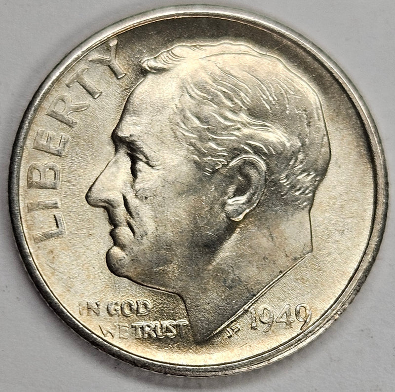 1949-S Roosevelt Dime . . . . Gem Brilliant Uncirculated