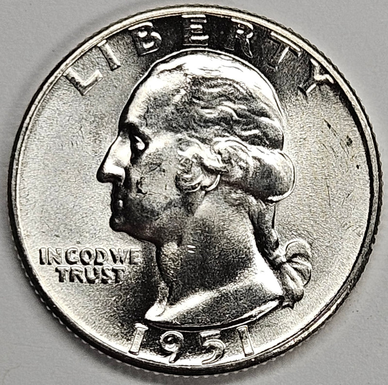 1951 Washington Quarter . . . . Gem Brilliant Uncirculated