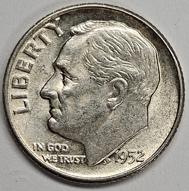 1952 Roosevelt Dime . . . . Brilliant Uncirculated