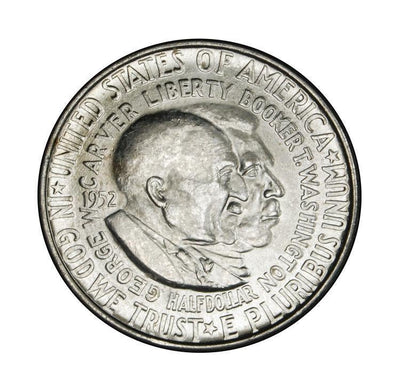 Washington-Carver Half 1952 Choice Brilliant Uncirculated