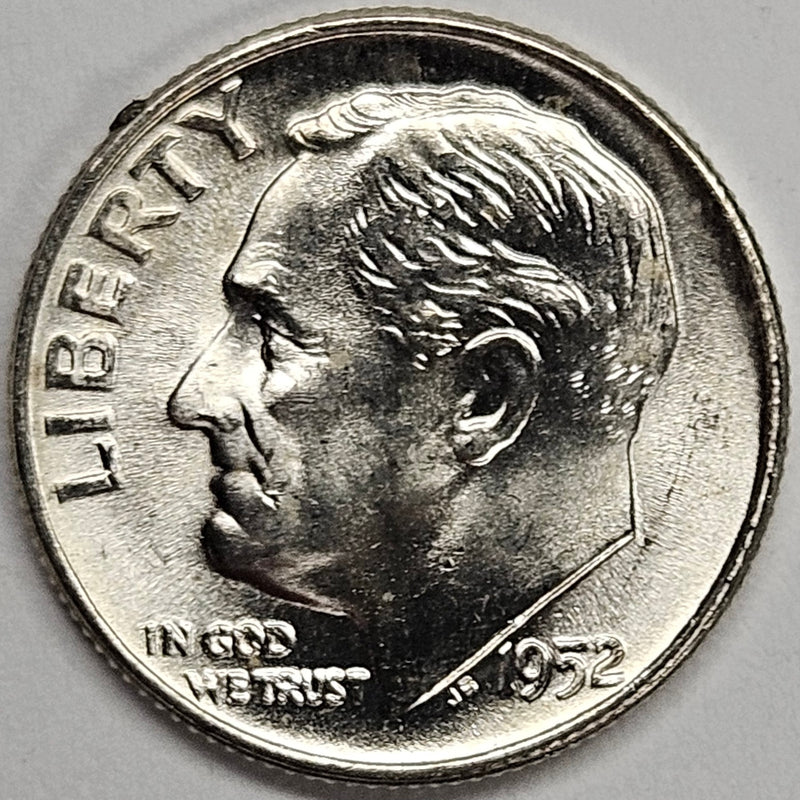 1952-D Roosevelt Dime . . . . Brilliant Uncirculated